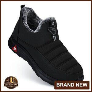 Women's Winter Boots Waterproof Fur Lined Slip On Ankle Snow Boots